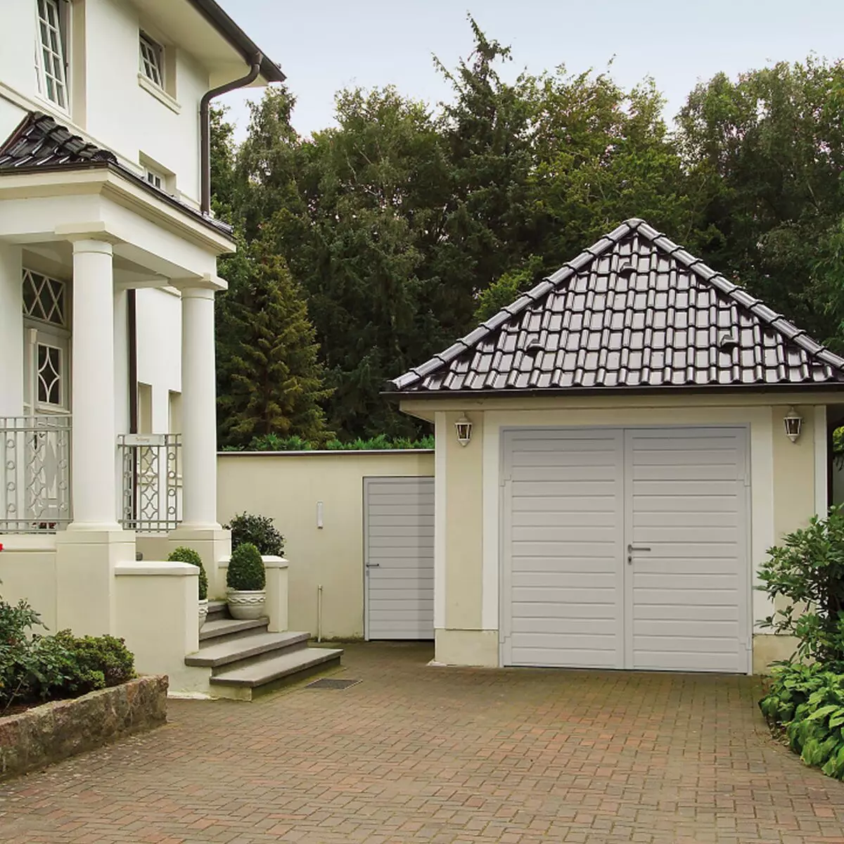 GRP Panel Side Hinged - Emsworth Garage Doors